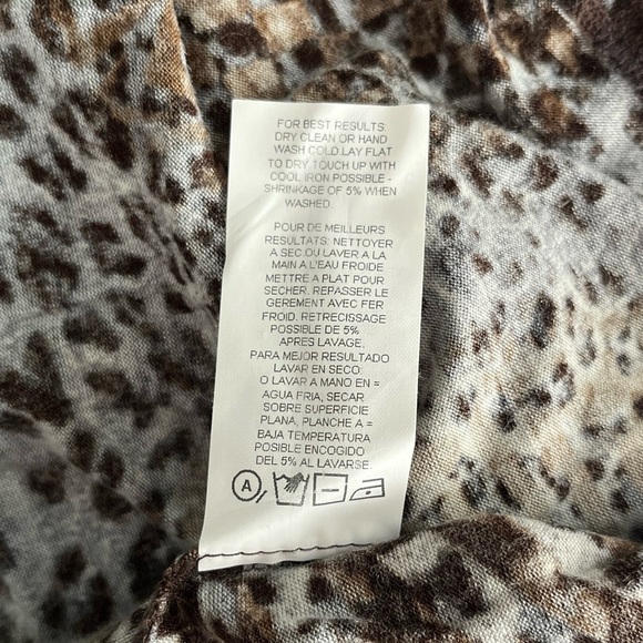 Karen Kane Vintiage Leopard and Multiple Animal Print Skirt - Picture 8 of 8